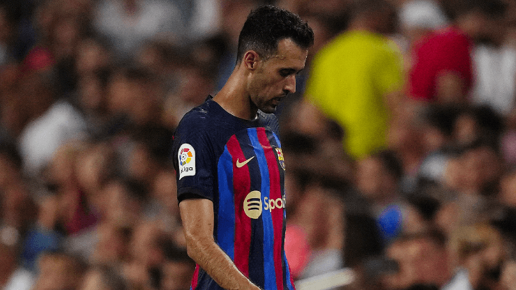 Sergio Busquets, baja en la visita de Barcelona a Real Sociedad