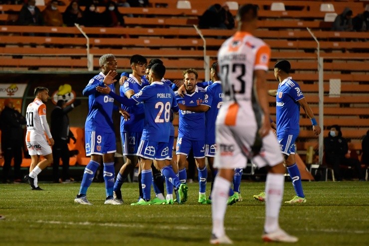 La U va por el triunfo ante Cobresal | Foto: Agencia Uno 