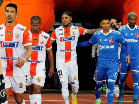Chorri Palacios fue el blanco de críticas de los hinchas de la U en la Copa Chile
