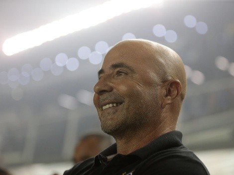 “Boa notícia, Flamengo”; Sampaoli pula de alegria com quentinha da Argentina