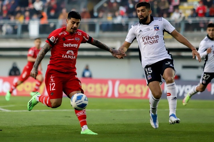 Emiliano Amor reapareció en la llave contra Ñublense | Foto: Agencia Uno 