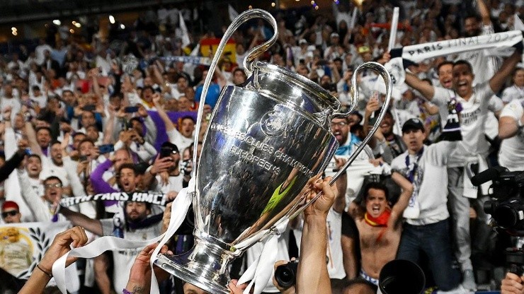 Trofeo de la Champions League.