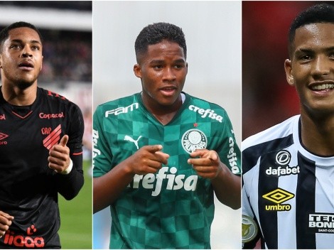 Endrick, Ângelo, Vitor Roque e mais: Confira os jogadores sub-17 mais valiosos do mundo