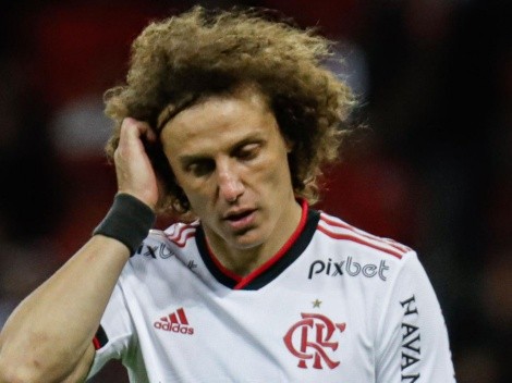 "Semblante abatido"; Problema de David Luiz 'vaza' e gravidade preocupa no Flamengo