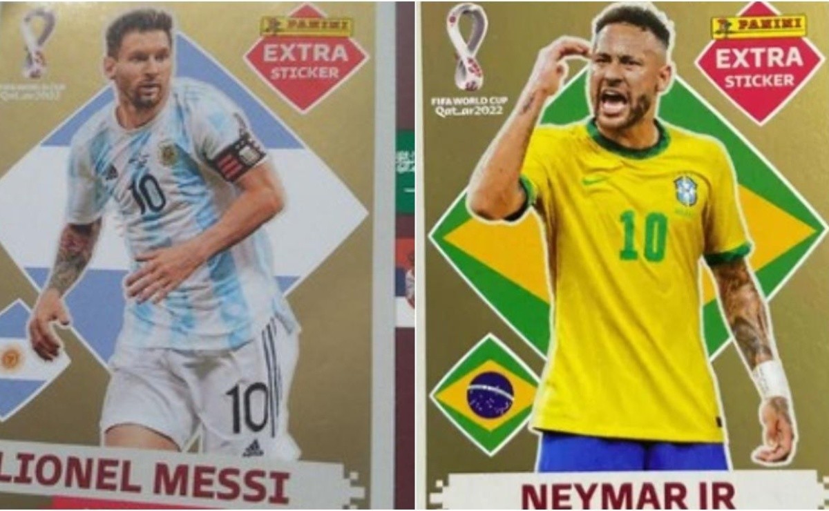 Com figurinhas raras de Messi até Neymar 'ouro', sortudos têm relíquias que  valem fortunas em MS