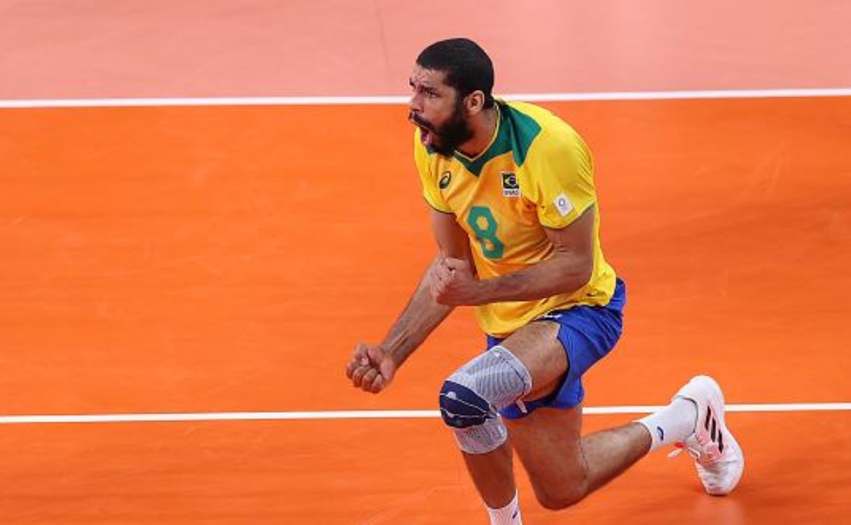 Seleção brasileira no Mundial de vôlei masculino com retorno de Wallace