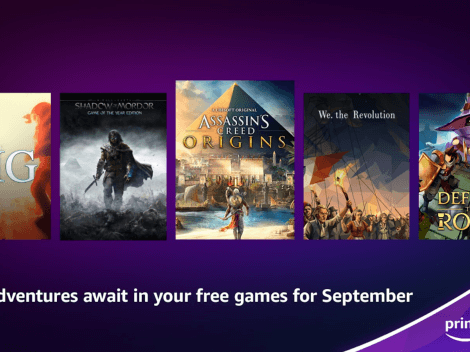 Assassin’s Creed Origins, Shadow of Mordor e mais jogos estarão no Prime Gaming de setembro