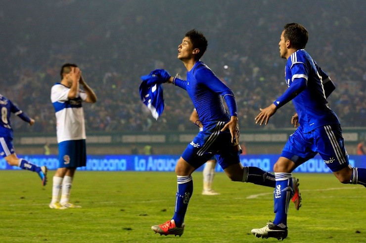Juan Ignacio Duma y un gol que valió un titulo para la U | Foto: Agencia Uno 