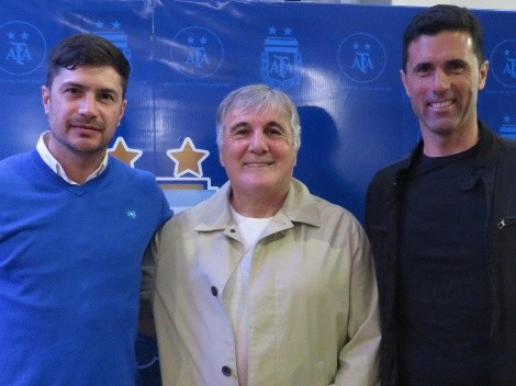 AFA presentó al cuerpo técnico de la Selección Sub 20 del Ascenso