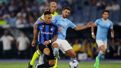 Lazio triunfó en el Olímpico ante Inter, pese al gol de Lautaro Martínez.
