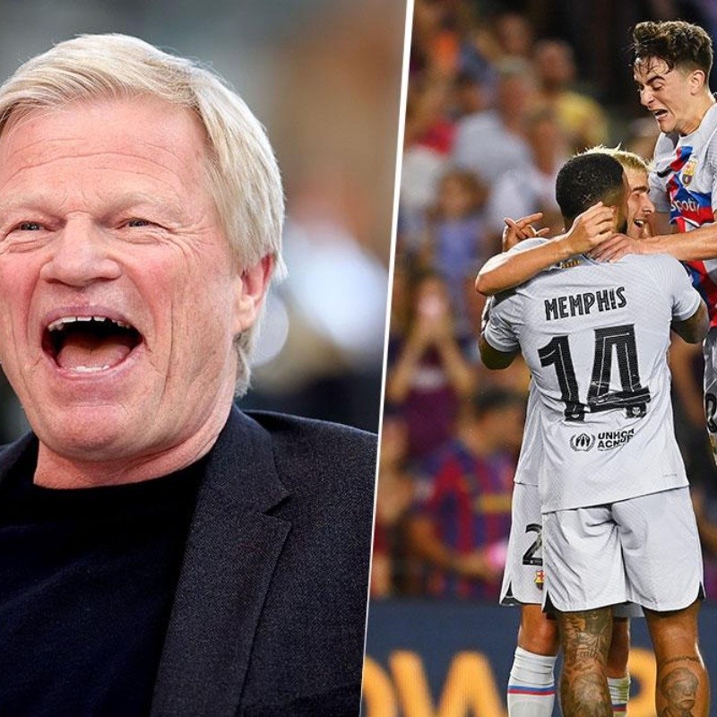 ¿Oliver Kahn se burló o no de Barcelona en el sorteo de Champions?