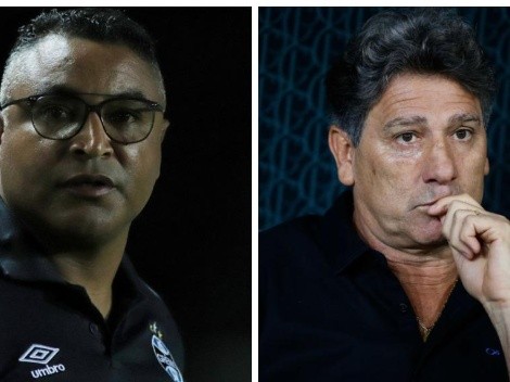 Róger Machado não se cala e aborda pedidos para a volta de Renato Portaluppi ao Grêmio