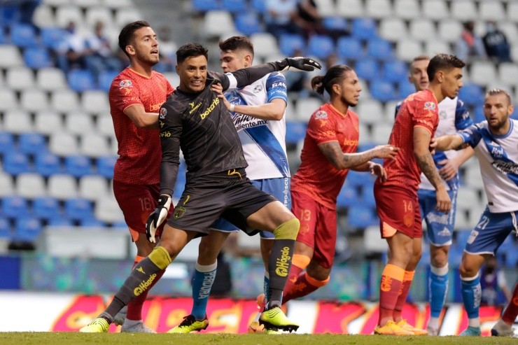 Talavera se lució en el empate de Bravos ante Puebla. Créditos: Imago7