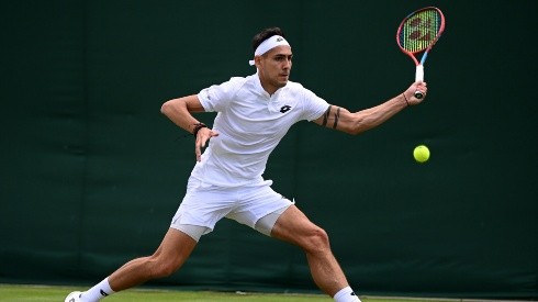Tabilo también jugó en Wimbledon