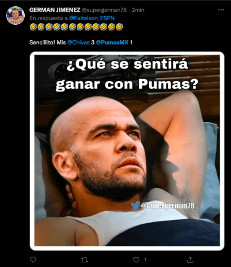 Memes Chivas vs Pumas | Twitter