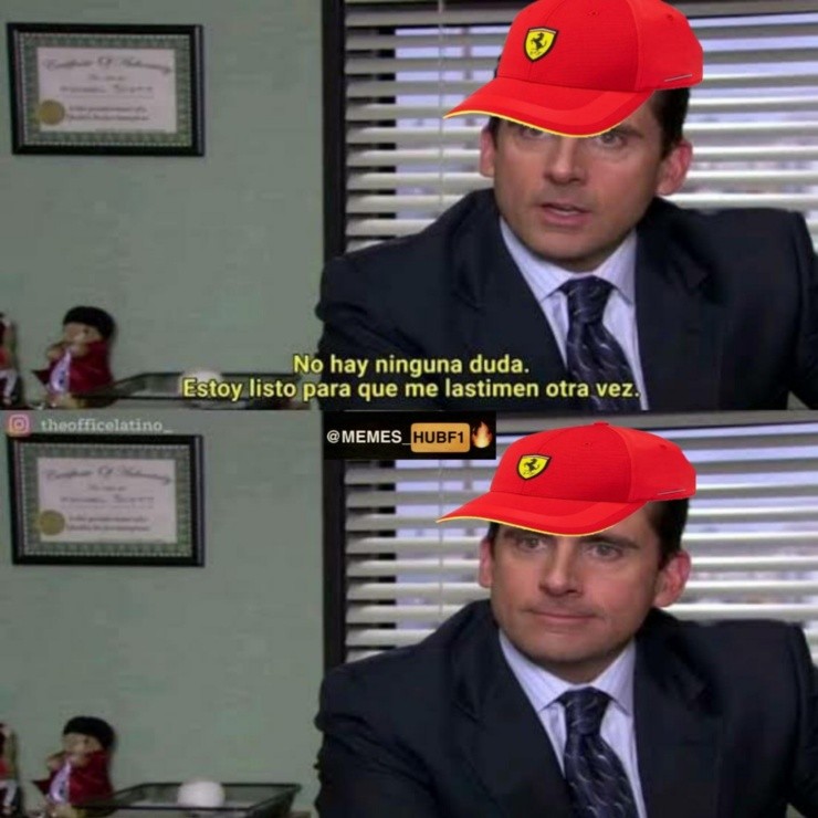 Los memes destruyen a Ferrari y Leclerc.