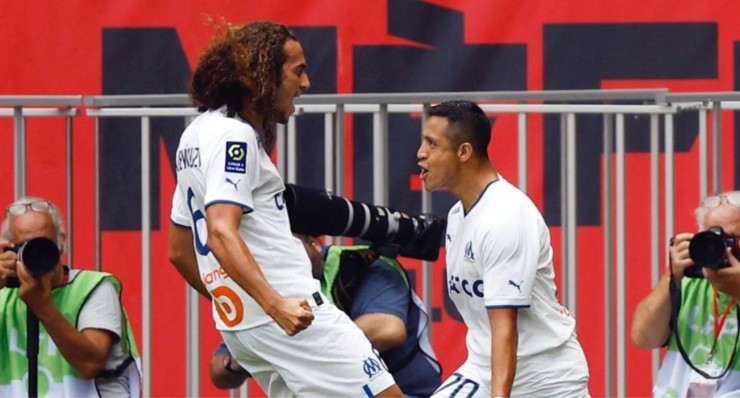 Guendouzi está maravillado con el goleador de La Roja | Foto: Marsella Guendouzi está maravillado con el goleador de La Roja | Foto: Marsella