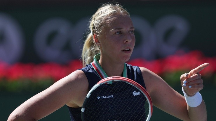 Anett Kontaveit, la rival de Serena Williams en la segunda ronda del US Open 2022