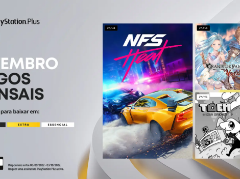 PlayStation Plus revela jogos do mês de setembro e atualização do catálogo