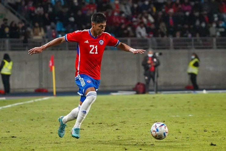 Darío Osorio fue titular en La Roja sub 23 | Foto: Guillermo Salazar 