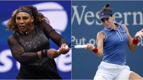 Serena Williams of the USA and Ajla Tomljanovic of Australia