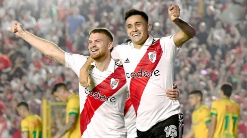 Solari clasifica a River Plate con un hat-trick frente a Defensa y Justicia.