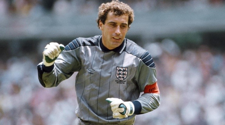 Peter Shilton (Photo by Mike King/Allsport/Getty Images)