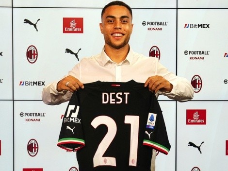 OFICIAL: Sergiño Dest es nuevo jugador del AC Milan