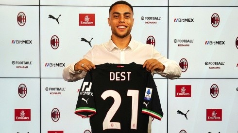 Sergiño Dest, nuevo refuerzo del AC Milan