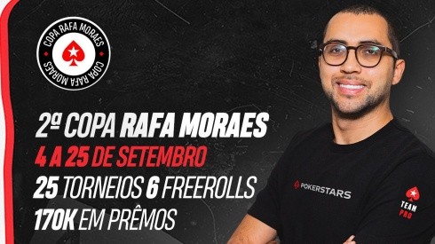 Segunda edição da Copa Rafael Moraes começa no domingo (4) (Foto: Divulgação/PokerStars)