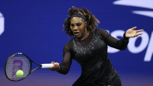Serena Williams en juego ante Ajla Tomljanović.