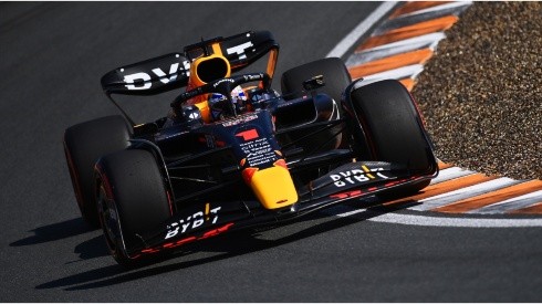 Max Verstappen, poleman in the Dutch Gran Prix