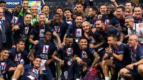 PSG en celebración.