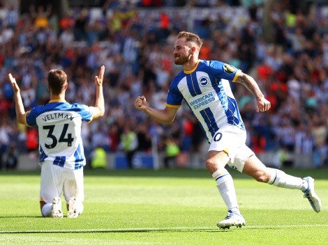 Con gran actuación de Mac Allister, Brighton goleó al Leicester, por la Premier League