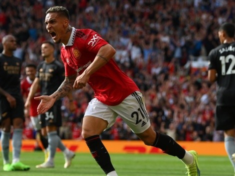 Debut soñado: Antony se estrena con gol en Manchester United