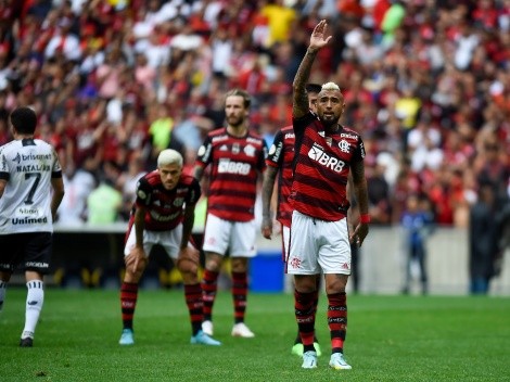 Mala cosa para el Flamengo de Erick Pulgar y Arturo Vidal en Brasil