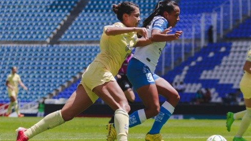 América Femenil perdió 1 a 0 con Puebla.