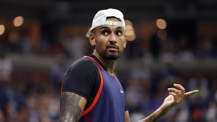 Kyrgios se mandó otra de las suyas.