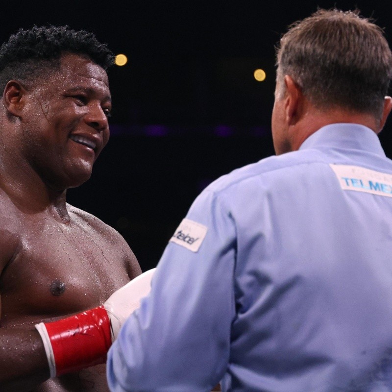 Así quedó el rostro de Luis Ortiz tras recibir el castigo de Andy Ruiz