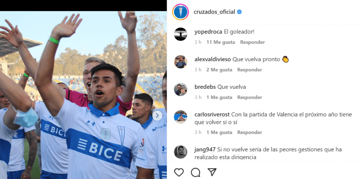 Alexander Aravena Universidad Católica Instagram