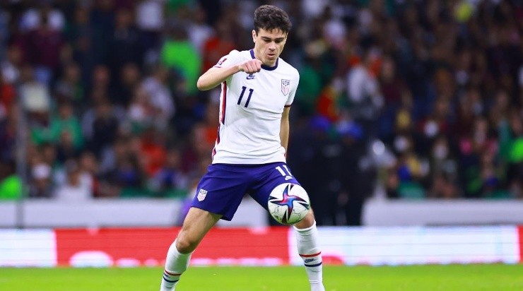 Gio Reyna with USMNT (Photo by Hector Vivas/Getty Images)