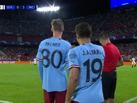 VIDEO | Emoción pura: Julián Álvarez debutó en la Champions League