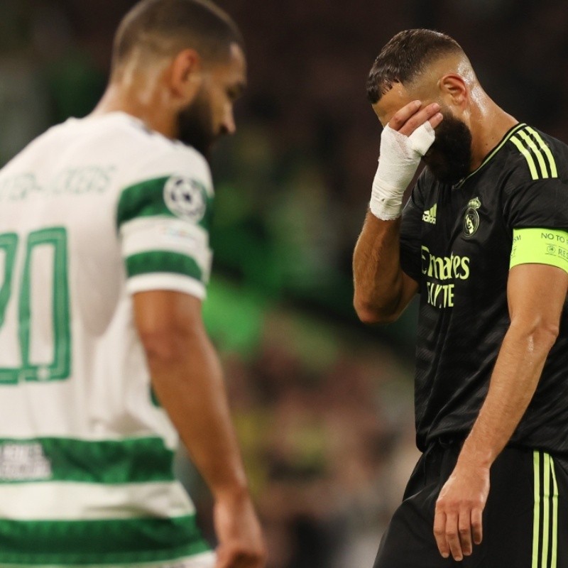 UEFA Champions League: What happened to Karim Benzema during Celtic-Real Madrid?