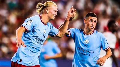 Manchester City atropella al Sevilla con doblete de Haaland por Champions League. (Foto: Getty Images)