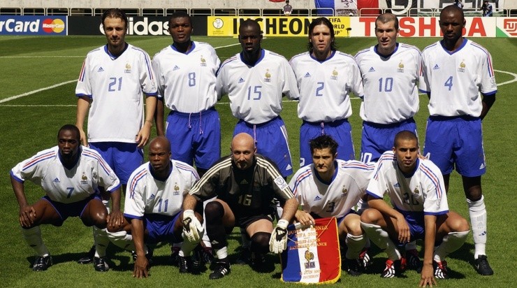 Francia en el Mundial 2002 (Getty)