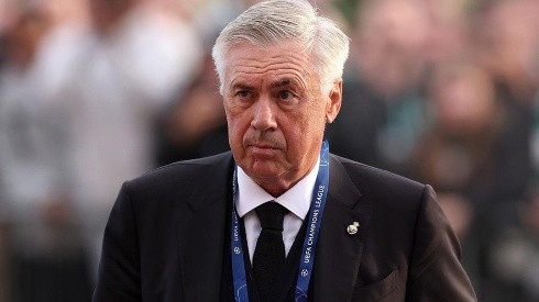 Ancelotti, DT de Real Madrid.