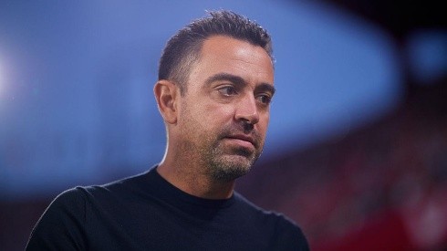 Xavi Hernández, DT de Barcelona.