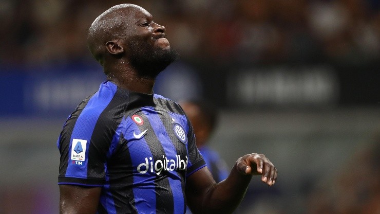 Romelu Lukaku no podrá decir presente en el partido de Inter.