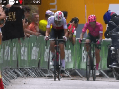 Potencia pura: así fue el último kilómetro de Rigo para ganar la etapa 17 de La Vuelta