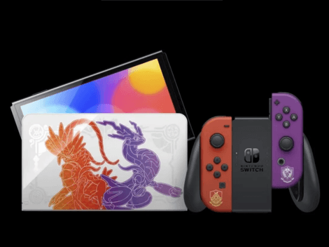 Así es la nueva Nintendo Switch OLED de Pokémon Escarlata y Púrpura